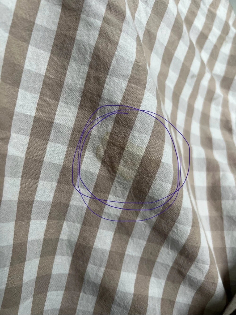 Coyuchi Organic Cotton Gingham Print Duvet Cover
